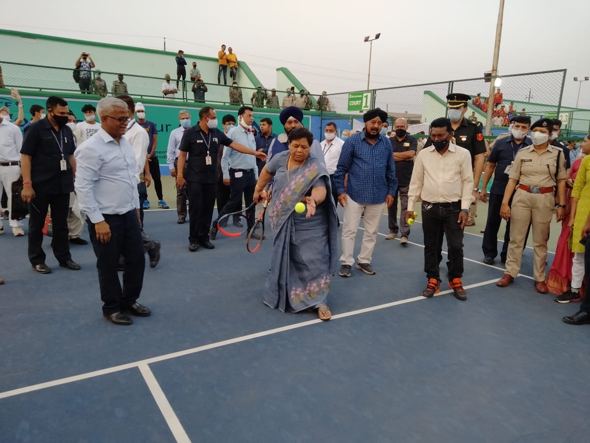 International Junior Tennis Tournament Begins in Bhilai