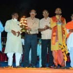 राजिम माघी पुन्नी मेला: महानदी की आरती में शामिल हुए ओएसडी गिरीश बिस्सा