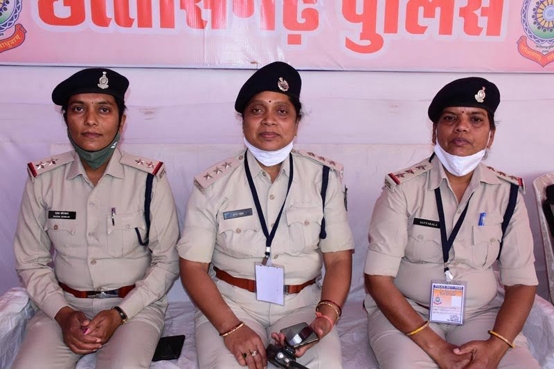 महिला सशक्तिकरण दिवस पर महिला पुलिस ने संभाला मेले की कमान