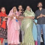 धर्मस्व मंत्री के परिवार के सदस्य महानदी महाआरती में शामिल हुए