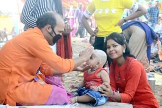 राजिम माघी पुन्नी मेला : मुंडन संस्कार के लिए प्रतिदिन संगम पहुंच रहें श्रद्धालु