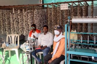 राजिम माघी पुन्नी मेला : कोसा से बने रेशे का उत्पादन बना जीवन का आधार शिला