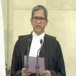 NV Ramanna becomes Chief Justice of Supreme Court…. President Kovind administered the oath