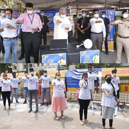 Chief Minister inaugurated 'Stop and Talk' campaign in Raipur Municipal Corporation area