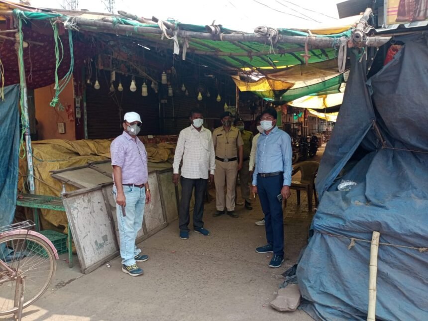 Commissioner of Chhattisgarh vegetable market reached Roobandha on