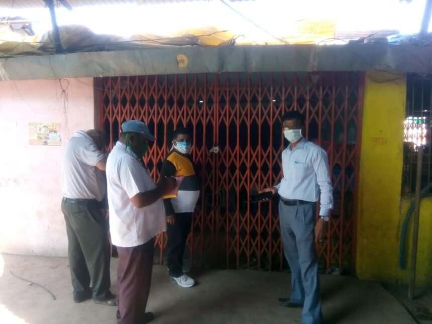 Joint action of corporation and police force in vegetable market galaxy