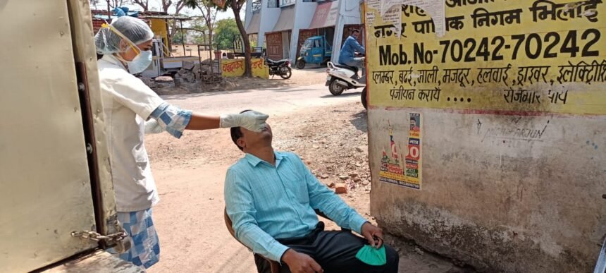 छत्तीसगढ़ में लगातार घट रहा संक्रमण का दायरा: पिछले 24 घंटे में मिले 5 हजार 212 नए केस…. दुर्ग में 4 फीसदी से नीचे आया संक्रमण दर