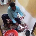 Was selling chicken and mutton at home secretly