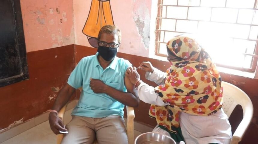 Great enthusiasm for vaccination in Bhilai…. So far, 94564 people have been vaccinated in vaccination centers by Kovid vaccine