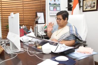 Governor Uike, who participated in the online program of Durg University, said