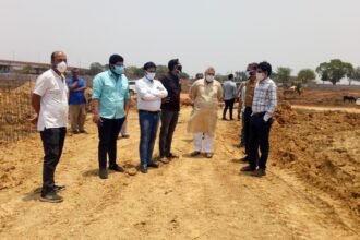 Island of Thagda dam will become a center of new attraction… MLA Vora, who arrived for inspection