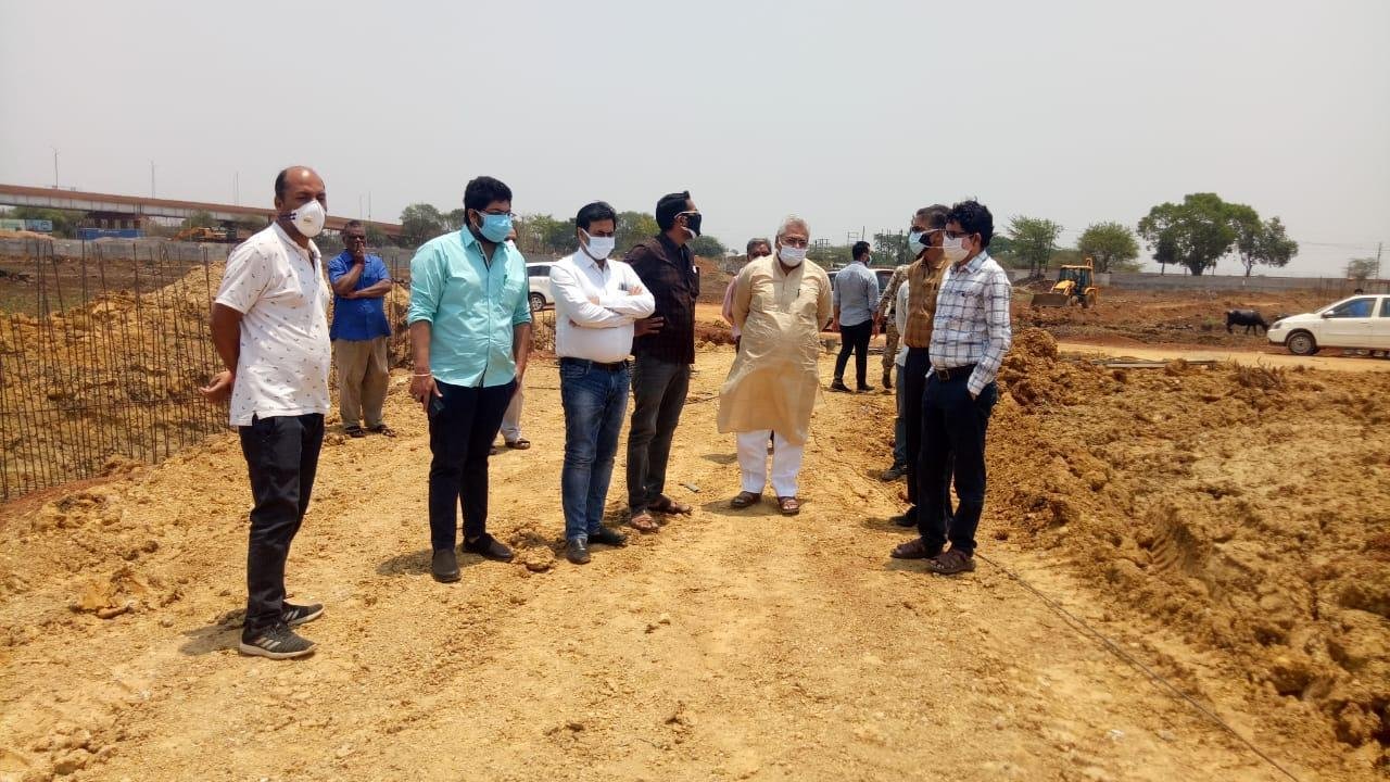 Island of Thagda dam will become a center of new attraction… MLA Vora, who arrived for inspection