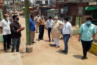 On the initiative of MLA Vora, the vegetable market will get relief from the sun and rain and dirt