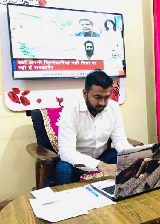 Complaint of dirty water in township with Steel Minister and SAIL Chairman…. National Secretary of Youth Congress Mo Shahid mailed