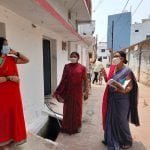 कोविड मोर्चे पर इनका शानदार कार्य देखिये, 1500 आंगनबाड़ी कार्यकर्ता कोविड से लड़ने के संकल्प से अब तक चार लाख लोगों तक जाकर दे चुकी संदेश