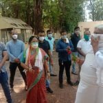 Congress leaders reached the residence of BJP leaders…. MLA Vidyaratan Bhasin