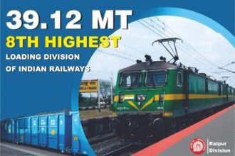 Achievement of Raipur Railway Division at Malaldan: Record of 39.12