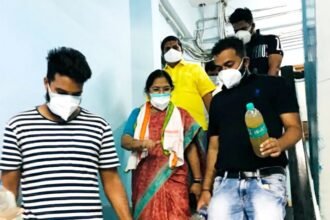 Supply of dirty water in the township: Young Congressmen rushed to feed BSP officials