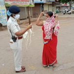 Police strictures on those who roam without masks…. Masked with explanation