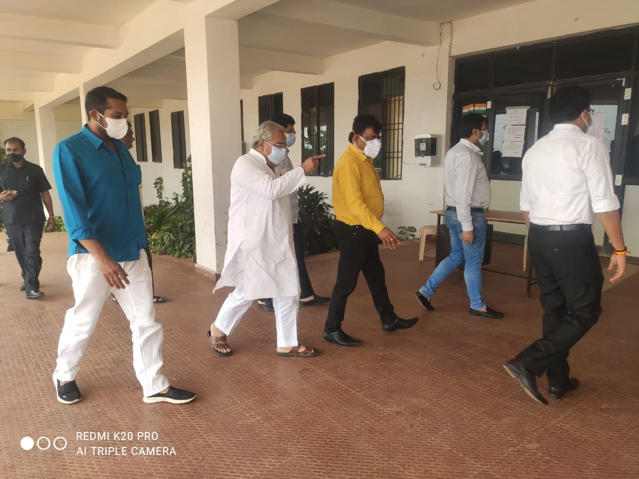 MLA Arun Vora inspected CM Hospital Kachandur…. 15 lakhs given for the purchase of portable bypass machines