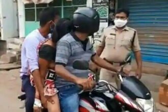 विवशता: कोरोना के लक्षण दिखने के बाद महिला की मौत, एंबुलेंस न मिलने की वजह से बाइक पर शव ले गया परिवार