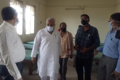 On the initiative of MLA Vora, Ayurvedic Hospital will open 40-bed Kovid Center
