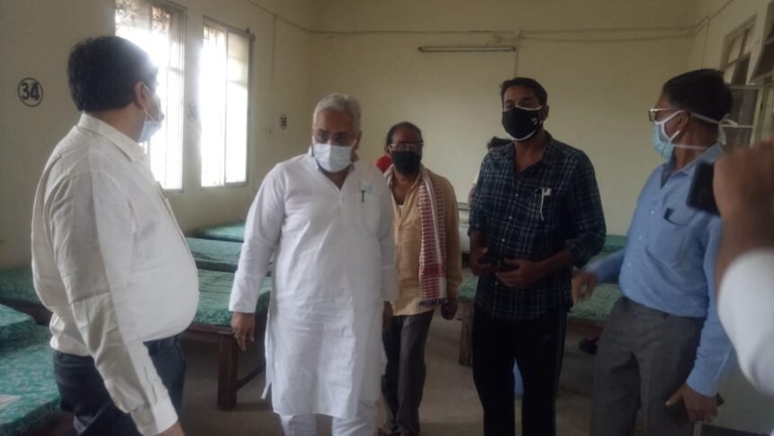 On the initiative of MLA Vora, Ayurvedic Hospital will open 40-bed Kovid Center