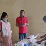 Tulsi Sahu, chairman of the District Congress Committee Bhilai