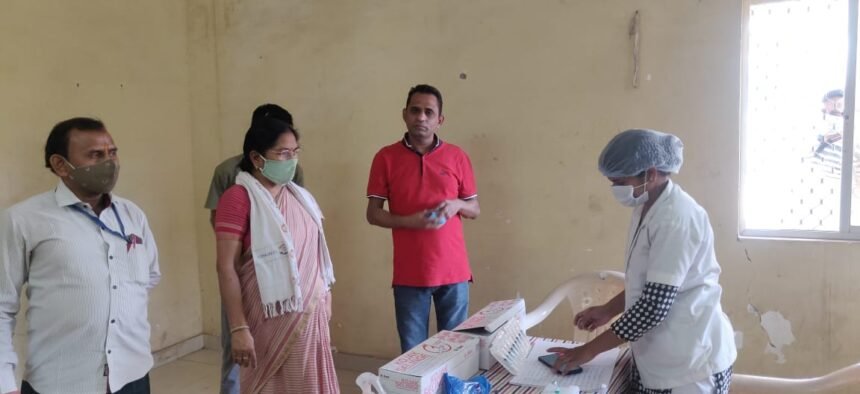 Tulsi Sahu, chairman of the District Congress Committee Bhilai