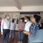 Collector inspected the control room made for home isolation, said