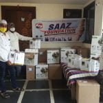Saj Foundation is also providing all possible help to the Kovid victims with Oxygen concentrator…. Preparations are on to give an ambulance service soon