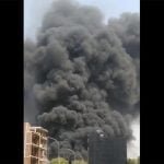 नोएडा के सेक्टर 63 की झुग्गियों में लगी आग, जलकर खाक हुईं कई झोपडिय़ां, दो बच्चों की मौत