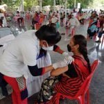 Achievement of Durg district on vaccination: 216000 people have