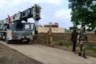 पंजाब के मोगा में मिग-21 दुर्घटनाग्रस्त