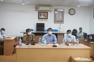 निगम एवं व्यापारी संघ की निगम सभागार में हुई महत्वपूर्ण बैठक… लॉकडाउन का आदेश जारी होने के पूर्व भिलाई के व्यापारी संघ से चर्चा कर मांगे गए सुझाव