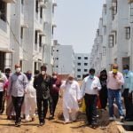 सरस्वती नगर में बने रहे निर्माणाधीन आवासों का निरीक्षण करने पहुंचे विधायक वोरा, कहा- शहर के 638 जरूरतमंदों को मिलेगा अपना मकान… कम राशि मे मिलेगा सर्वसुविधायुक्त आवास