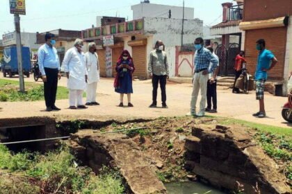 उरला क्षेत्र में बनेगी 1.17 करोड़ की नालियां, विधायक वोरा बोले- जनता को मिलेगी गंदगी व जल भराव से निजात