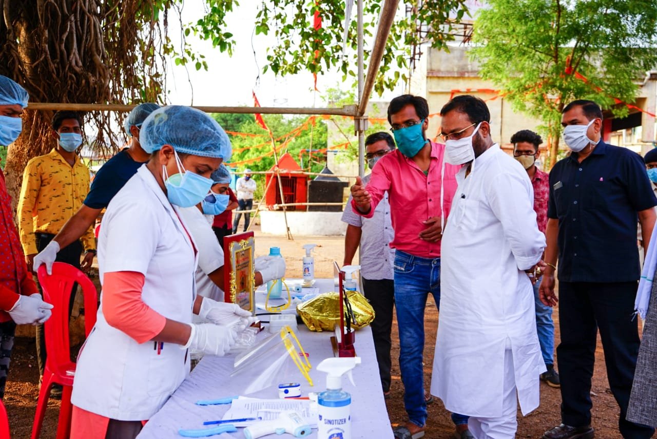मंत्री गुरु रुद्रकुमार ने सामाजिक संस्था श्री राधेकृष्ण मंच द्वारा निर्मित कोविड सेंटर का किया निरीक्षण, कहा- सबकी सहभागिता से हारेगा कोरोना