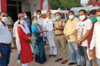 जिला कांग्रेस कमेटी भिलाई ने की भारतीय जनता पार्टी के प्रवक्ता संबित पात्रा, राष्ट्रीय अध्यक्ष जे पी नड्डा, बीएल संतोष व केन्द्रीय मंत्री स्मृति ईरानी के खिलाफ एफआईआर की मांग