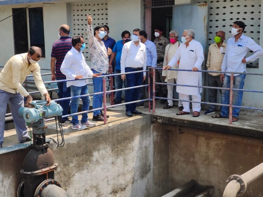 पटरी पार क्षेत्र 7 दिनों में जल संकट से होगा मुक्त, विधायक वोरा ने कहा- हनुमान नगर व ट्रांसपोर्ट नगर पानी टंकी से इसी सप्ताह जल आपूर्ति