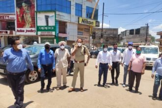 उल्लंघन करने वालों पर जिला और निगम प्रशासन रखेगी नजर… कलेक्टर के निर्देश पर बाजारों में मुस्तैद निगम की टीम