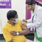 Culture Minister Amarjit Bhagat got the second dose of corona vaccine