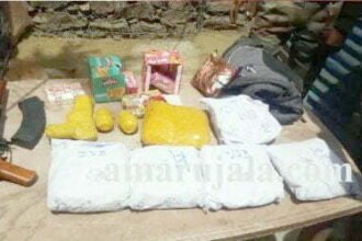 Infiltration attempt failed in Tangdhar sector, heroin worth Rs 30 crore recovered with AK-47 rifle