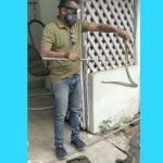 Big news: Snake bites the stop in Collector's bungalow…. admitted to the district hospital