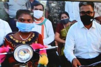 Chief Minister Bhupesh Baghel appreciated the spirit of Divyang student Geeta