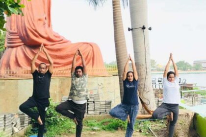 International Yoga Day: Chhattisgarh's Virtual Yoga Marathon included in the Golden Book of World Records