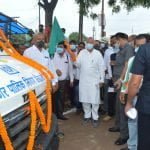 Home Minister Tamradhwaj Sahu did land worship of 3 crore 29