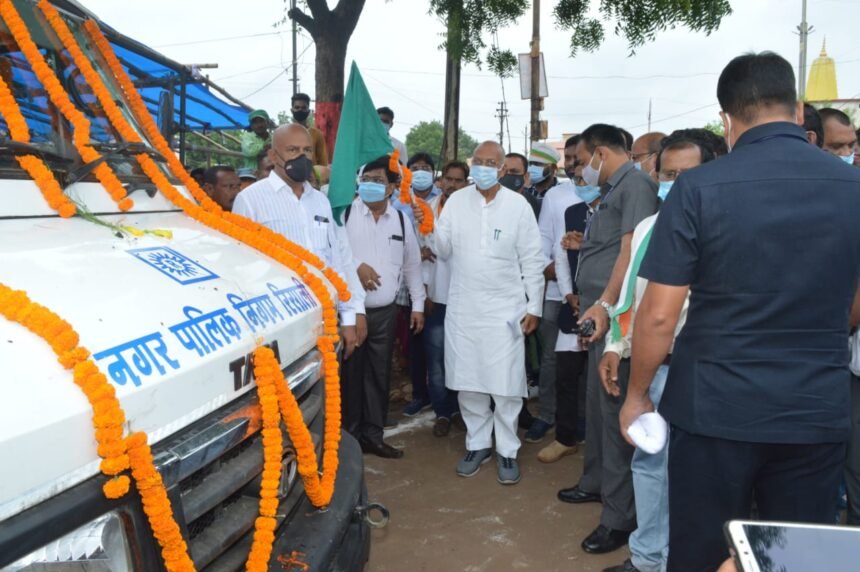 Home Minister Tamradhwaj Sahu did land worship of 3 crore 29