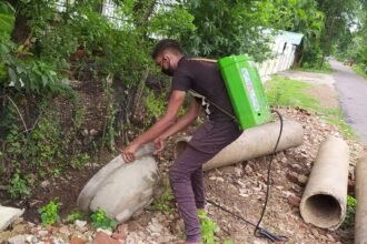 For prevention and control of dengue in Bhilai township area, BSP tightens its waist