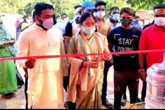 Campaign to provide clean water to the people of the township